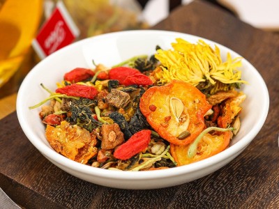 南京同仁堂菊花决明子茶 乐家老铺12味配料三角包花茶 养生茶厂家图3