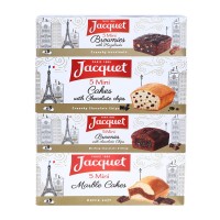 法国进口JACQUET/雅乐可巧克力布朗尼蛋糕 休闲点心糕点150g*12盒