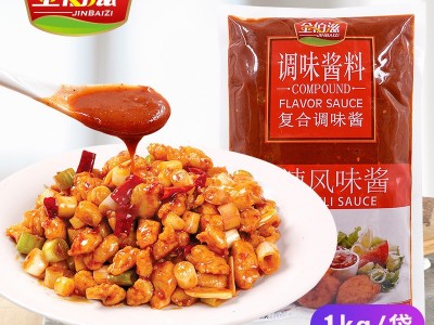 金佰滋1kg调味酱炒菜调味料酱烤牛肉烤羊肉串烧烤酱图5