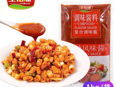 金佰滋1kg调味酱炒菜调味料酱烤牛肉烤羊肉串烧烤酱图4