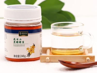 【一件代发】小额代发东北工厂黑蜂百花蜂蜜长白山瓶装图4