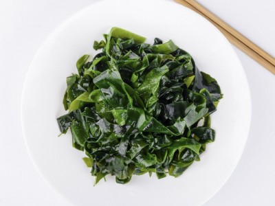 大连特产中卷M裙带菜 自然泡发螺旋藻 批发海藻海木耳干货50g图2