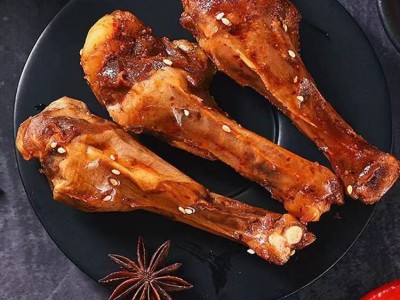 三利和鸭翅根香辣黑鸭味烤翅根酱卤味熟食开袋即食零食休闲小吃图3