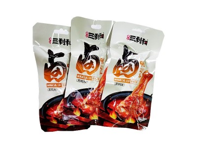 三利和鸭翅根香辣黑鸭味烤翅根酱卤味熟食开袋即食零食休闲小吃图4