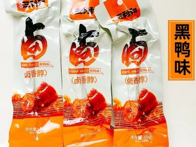 三利和烤脖酱脖香辣黑鸭味脖子糖醋味卤脖休闲小吃湖南岳阳特产图3
