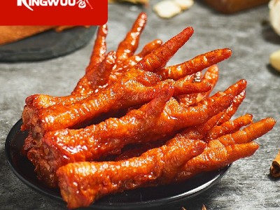 精武虎皮凤爪200g袋装即食卤味零食休闲小吃卤香味虎皮鸡爪批发图2
