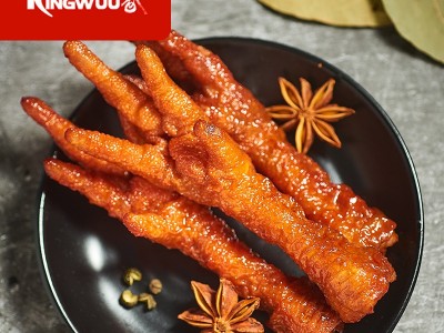 精武虎皮凤爪200g袋装即食卤味零食休闲小吃卤香味虎皮鸡爪批发图4
