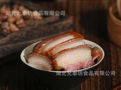 厂家供应农家腊肉年货酱油肉 腌制风味散装酱油五花肉图3