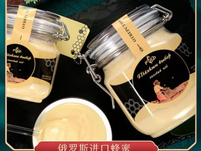 俄罗斯蜂蜜蜂择源椴树雪蜜天然成熟分离蜜土特产蜂巢蜜王浆蜜厂家图2