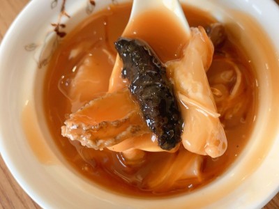 锦桦海悦享袋装红烧佛跳墙加热即食海参鲍鱼捞饭批发预制菜外卖鲜图2