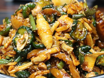 顺丰包邮盛京沁香园东北小酱菜酱八宝东北特产下饭菜小咸菜2斤装图5
