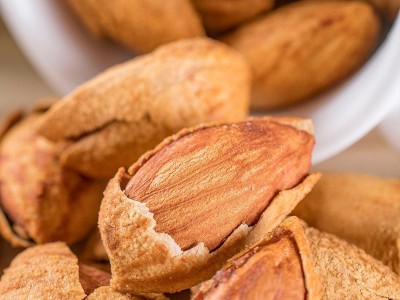手剥坚果干过炒货果仁开口原味巴旦木奶油口味厂家代发图4