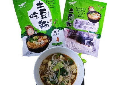鹰歌正宗热汤土豆粉特产粉条酸辣螺蛳粉姐弟俩厂家批发真空袋料包图5