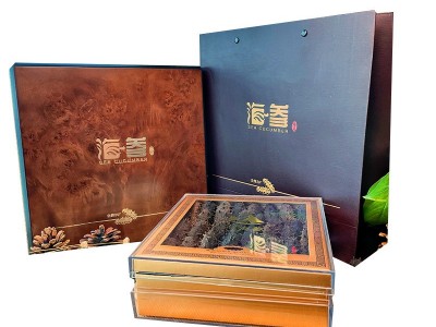 海参工厂海参干货辽参大连海参淡干海参礼盒一件代发海参淡干图4