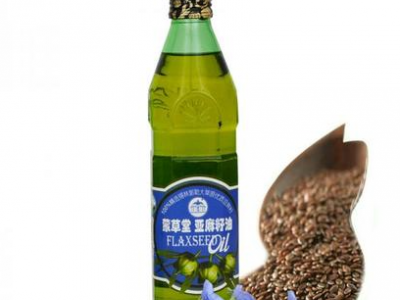 蒙草堂亚麻籽油 500ml亚麻酸含量57-60%内蒙古锡林郭勒图2