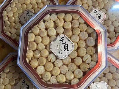 大元贝 200头元贝海鲜干货瑶柱干贝新鲜足干扇贝500g大连元贝批发图4