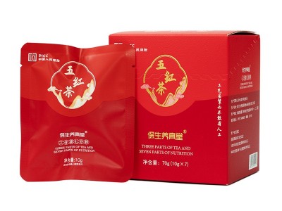 五红茶花茶袋装可定制红枣红豆红米桑葚枸杞三角包花茶OEM代工图5