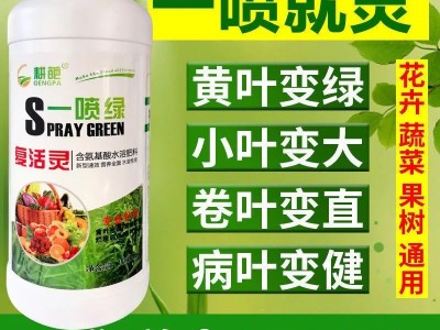 1000g黄叶死苗一喷绿保花果叶面肥果蔬氨基酸叶面肥腐植酸营养液图1