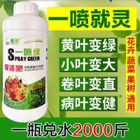 1000g黄叶死苗一喷绿保花果叶面肥果蔬氨基酸叶面肥腐植酸营养液