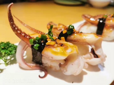 二本足寿司鱿鱼须即食鱿鱼足八爪鱼鱿鱼须解冻即食日式料理火锅图2