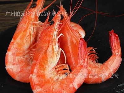 熟冻红对虾 单冻熟虾饭堂自助餐食材冷冻熟虾 熟虾10斤/件净重8斤图3
