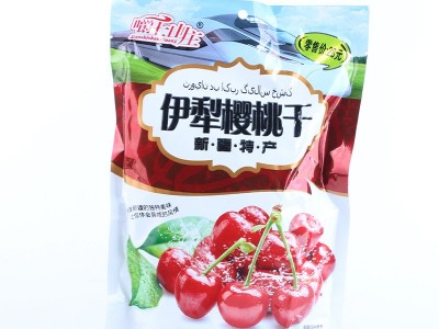 新疆特产凉果干带核樱桃果干休闲零食果干蜜饯408g包装伊犁樱桃干图5