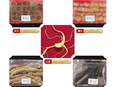 东北特产五宝礼盒长白山人参鹿茸鹿鞭灵芝片泡酒料送长辈支持代发图2