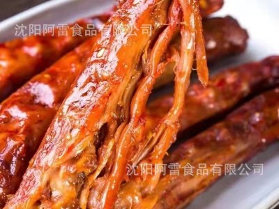 阿雷烤脖40g鸡肉休闲零食小吃卤香香辣黑鸭糖醋烤脖熟食图4