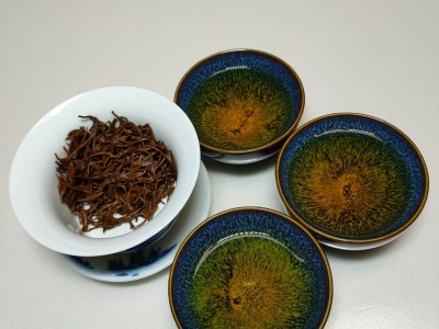 2022新茶金骏眉红茶金芽蜜香花果香250克袋装源头厂家批发图4