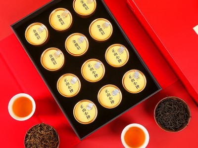 武夷山金骏眉正山小种小茶罐茶叶礼盒装送礼千叶茶礼红茶图3