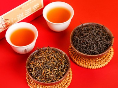 武夷山金骏眉正山小种小茶罐茶叶礼盒装送礼千叶茶礼红茶图2