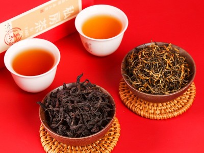 独之山大红袍金骏眉茶叶礼盒装品质红茶乌龙茶小罐装茶叶图3