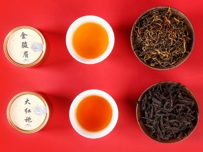 独之山大红袍金骏眉茶叶礼盒装品质红茶乌龙茶小罐装茶叶图4