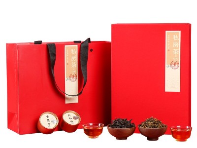 独之山大红袍金骏眉茶叶礼盒装品质红茶乌龙茶小罐装茶叶图5