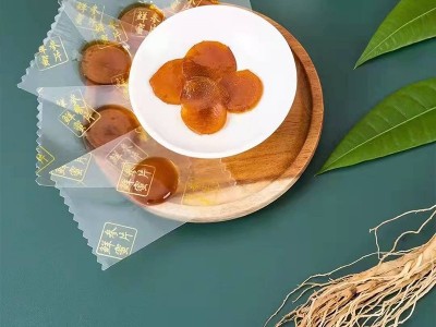 厂家直销人参蜜片长白山人参参蜜片蜂蜜泡制蜜饯鲜参独立便携零食图2
