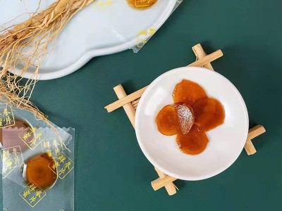 厂家直销人参蜜片长白山人参参蜜片蜂蜜泡制蜜饯鲜参独立便携零食图3