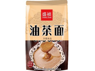 代餐五仁甜油茶面咸油茶面速溶早餐冲饮粉oem 袋装营养代餐油面茶图5