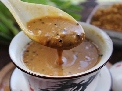 代餐五仁甜油茶面咸油茶面速溶早餐冲饮粉oem 袋装营养代餐油面茶图2
