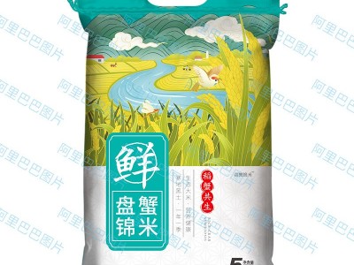 东北大米厂家批发粳米新米蟹田大米5kg采购稻田米10斤装图5
