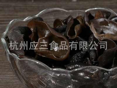 厂家批发黄山精品肉厚无根新鲜黑木耳干500g袋装食用菌菇木耳干货图3