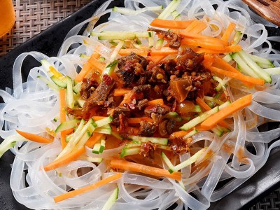 振豫干货批发160g招远绿豆宽粉水晶粉火锅麻辣烫食材整箱图4