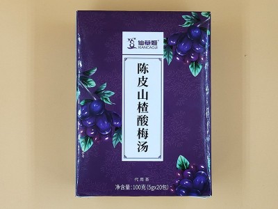 老北京酸梅汤100g/原料包免煮酸梅汤茶酸甜茶包三角包花草茶代 工图4