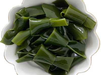 竹岛盐渍海带结5斤整箱商用海带扣大连特产半干货厚昆布丝批发图5