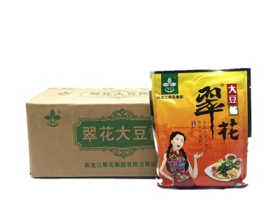 翠花大豆酱500克一箱15袋 黄豆酱 酒店餐饮烧烤火锅煎肉图3
