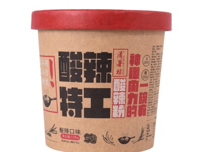 批发酸辣粉138g*6桶速食免煮懒人食品冲泡经典粉丝整箱批发图5