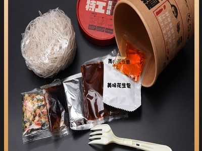 批发酸辣粉138g*6桶速食免煮懒人食品冲泡经典粉丝整箱批发图4