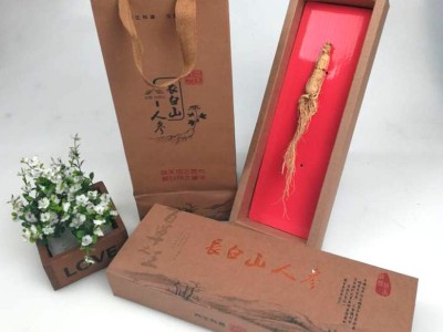 吉林人参礼盒 长白山白参礼盒 精装品质老参礼盒 单支净重约10克图5