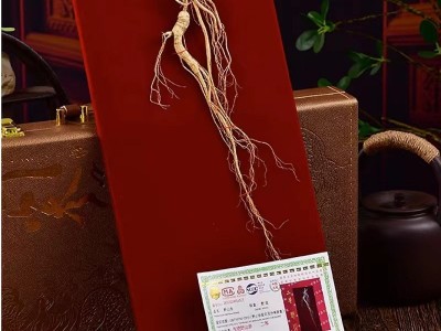 野山参25年长白山人参野生林下参老山参45板礼盒装泡酒整支东北图3