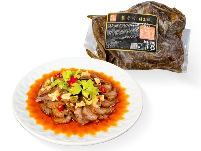 酱牛肉 香辣凉拌牛肉卤牛腱子 即食预制凉菜冷冻牛肉餐饮批发500g图5