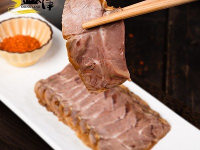 酱牛肉 香辣凉拌牛肉卤牛腱子 即食预制凉菜冷冻牛肉餐饮批发500g图3